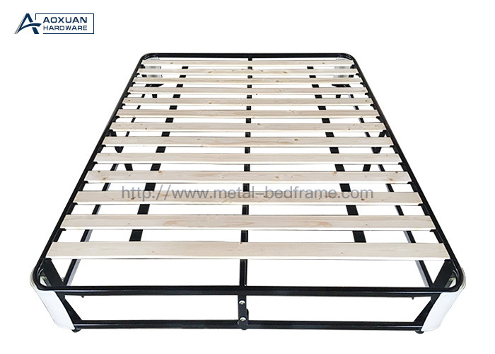 Fabric Cover Bed Box Frame , King Bed Frame Box